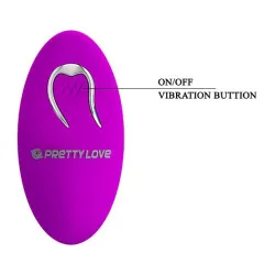 Pretty Love Double stimulateur Willie - Violet